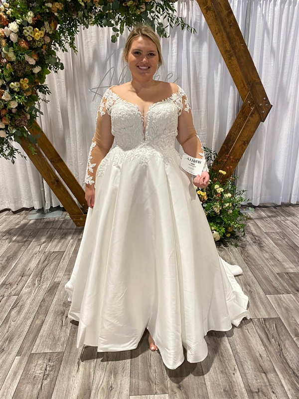 Allure Bridal style A1105W Wedding Gown
